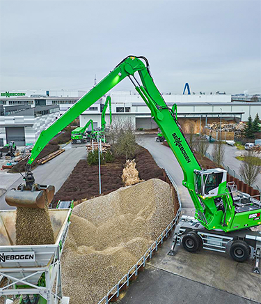 NOUVELLE PELLE DE MANUTENTION INDUSTRIELLE SENNEBOGEN SÉRIE 850 G AVEC SYSTÈME GREEN HYBRID