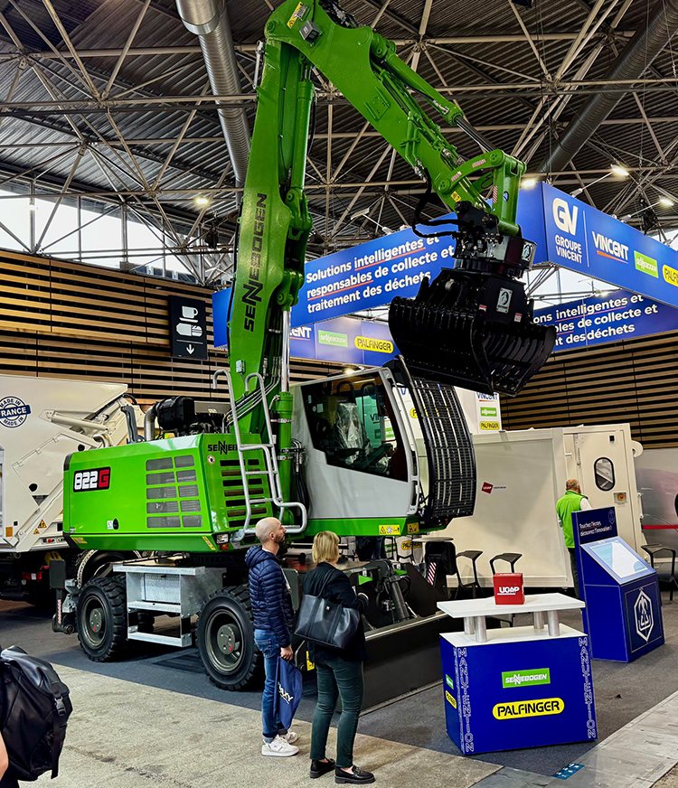 SYGMAT et SENNEBOGEN : l’innovation au service de l’environnement à POLLUTEC 2025