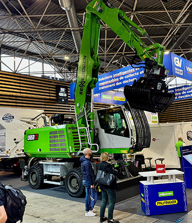 SYGMAT et SENNEBOGEN : l’innovation au service de l’environnement à POLLUTEC 2025