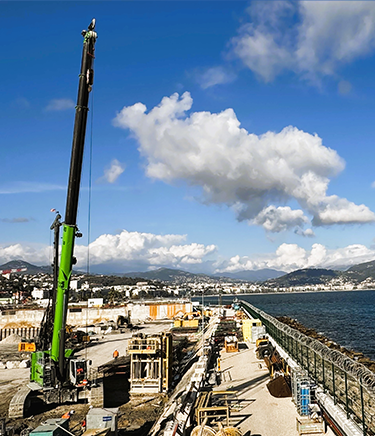 FAYAT FONDATIONS CONSTRUIT LES BASES D'UN CENTRE DE TRAITEMENT DES EAUX
